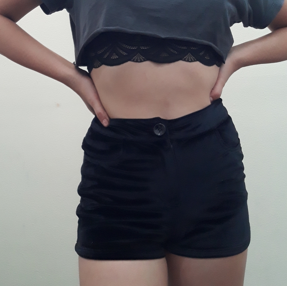 Black shorts